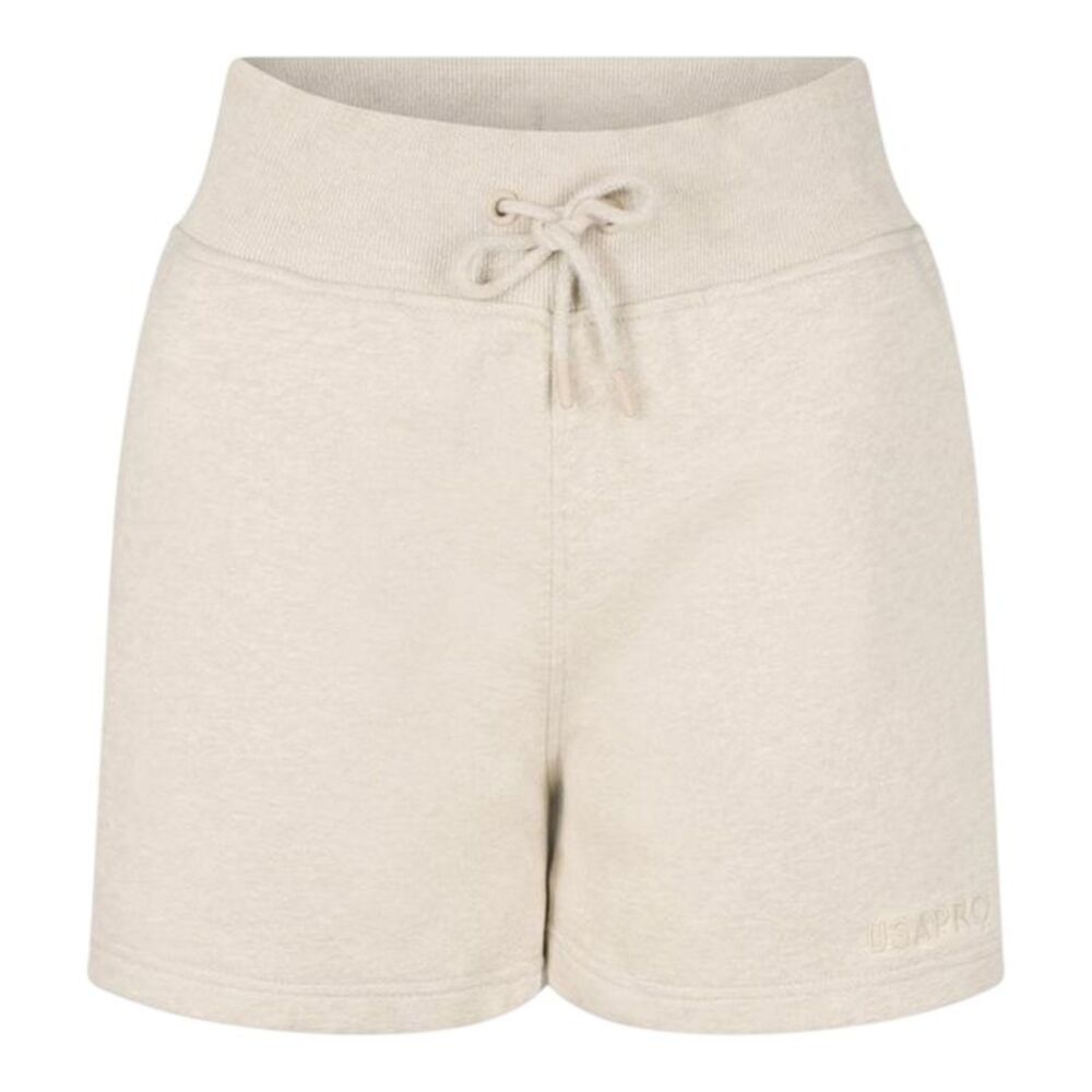 USA Pro Womens/Ladies Fleece Regular Shorts / Cream